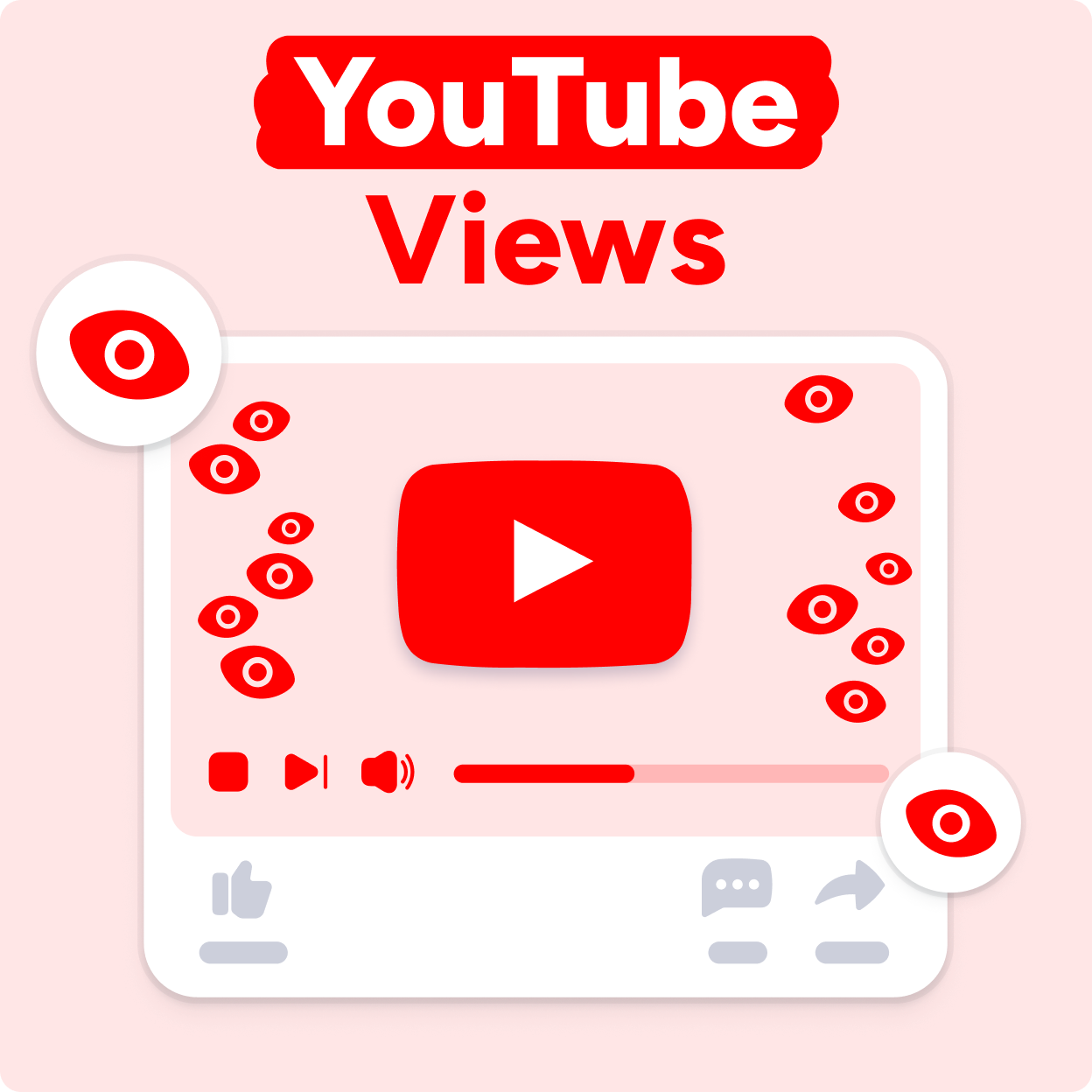 YouTube Shorts Views kaufen Mockup